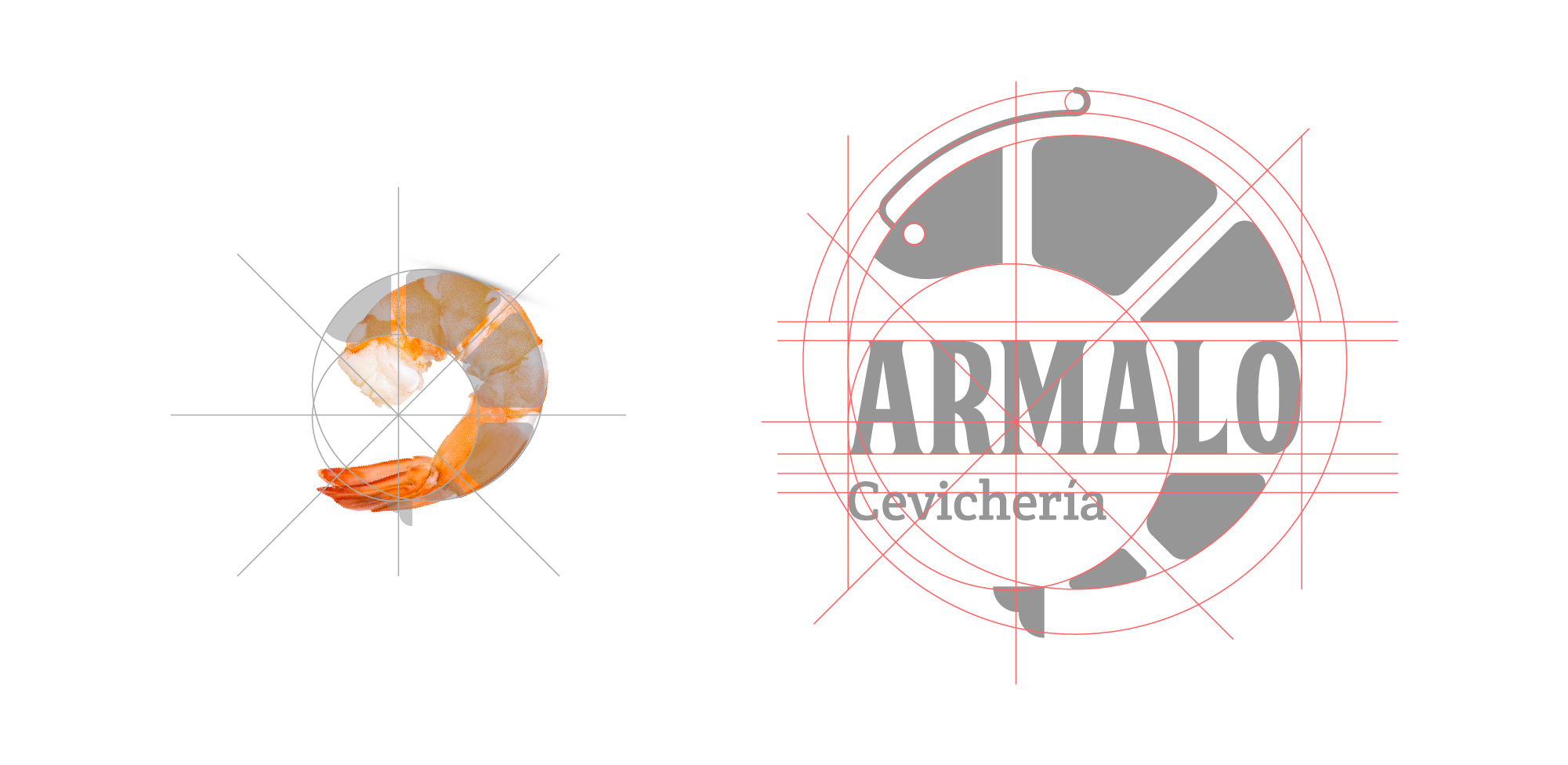 Armalo — construcción del isologo