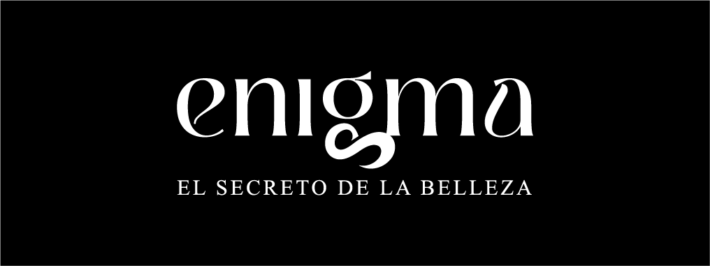 Enigma — logotipo sobre negro