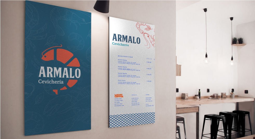 Armalo — menú de mesa