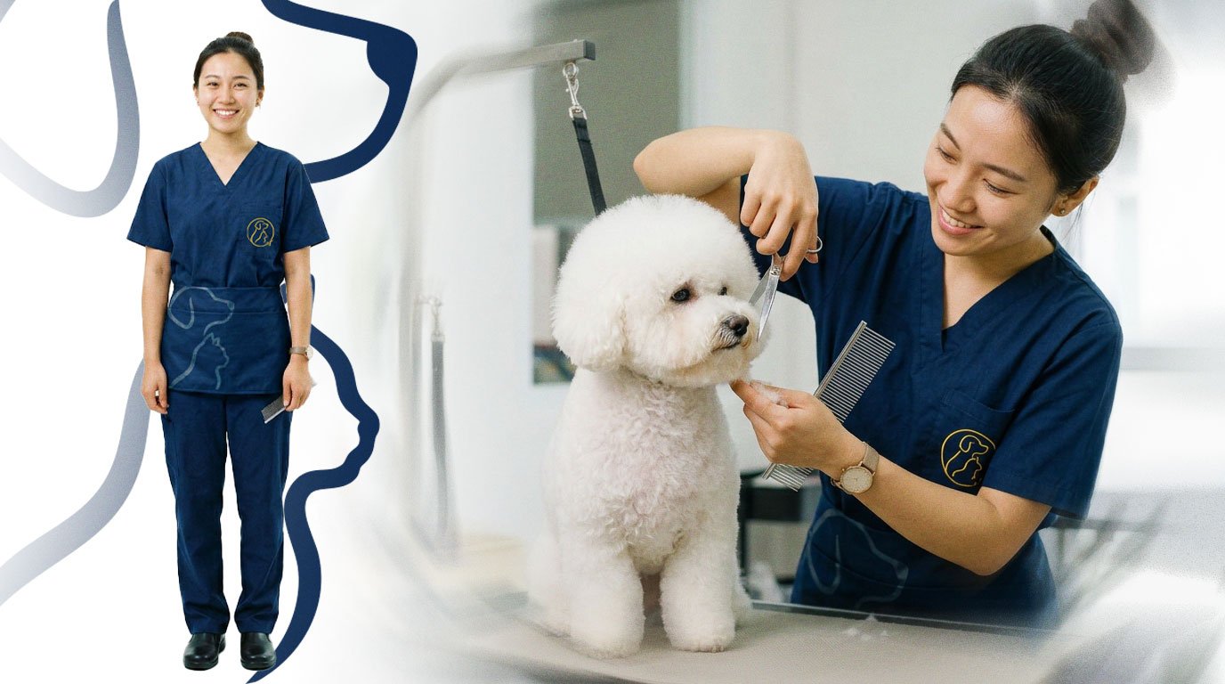 Máster Groomers — cuaderno y papelería