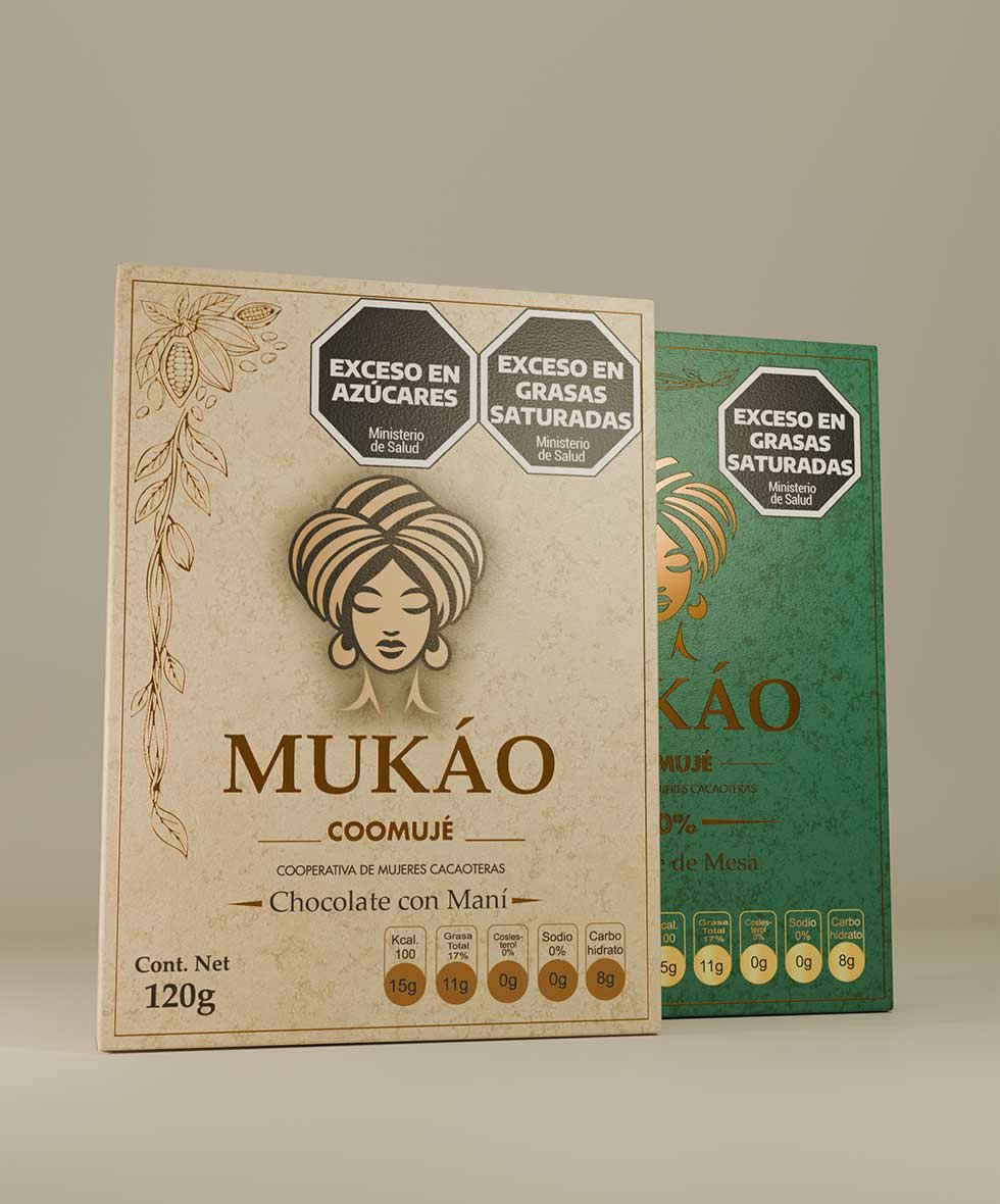 MUKÁO — dos cajas crema